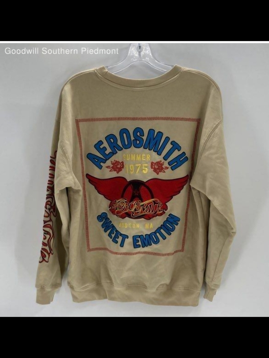Other - Aerosmith Sweet Emotion Summer 1975 Graphic Crewneck Sweatshirt Tan Size L